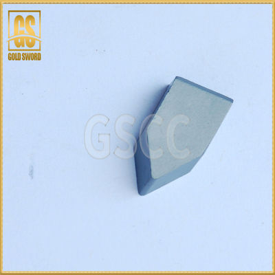 YG8 YG6 Cemented Carbide Tips, Brazing Carbide Insert มีอายุการใช้งานยาวนาน