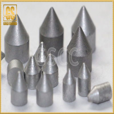WC-Co Alloy Tungsten Carbide Brazed Tips เครื่องมือขุดทางธรณีวิทยา